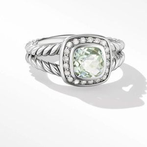 DAVID YURMAN Petite Albion Ring in Prasiolite/Sterling Silver